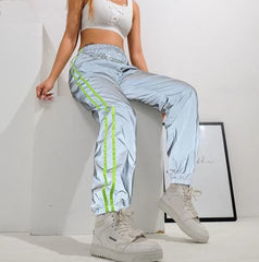 Reflective Stripe Sportswear Pants