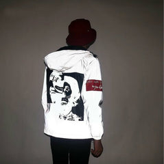 Reflective Windbreaker Jackets Streetwear
