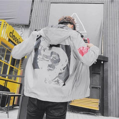 Reflective Windbreaker Jackets Streetwear