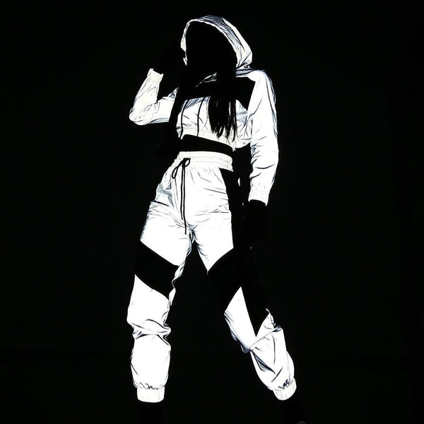 Reflective Streetwear Tracksuit