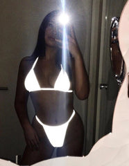 Reflective Beach Outfit